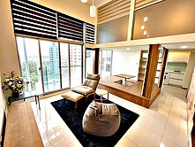 重劃區公園首席山海景明亮優美樓中樓超值車位溫泉2房