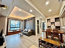 洽承辦最便宜！勤美園道旁室內約２０坪兩房Ｂ１平車