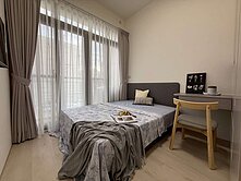 租不如買!!海線全新完工套房~附整套家具家電!!