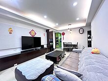 開價是實登|左營高鐵榮總高樓採光翻新3房平車