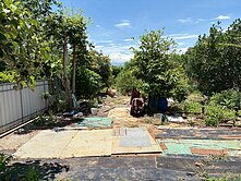 新埔雙面臨路休閒美地 有水有電 資材室