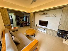 聚合發大美.高樓河景.室內近25坪.三房平車