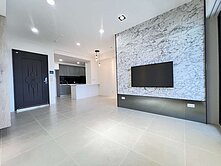 涵玉｜平面車位｜質感裝潢｜中島廚房｜景觀大三房