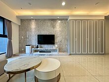 美術皇居｜雙主臥裝潢景觀｜稀有朝南四房雙平車