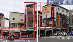 左營大路~雙面臨路【三角窗金店面】建物未保存登記
