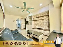 水湳經貿特區邊間高樓三房雙平車採光通風佳