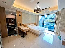 礁溪寬誠話水溫泉邊間低樓層裝潢美套房