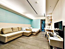 裸水山莊綠意盎然時尚優雅溫馨舒適五星設施車位溫泉宅