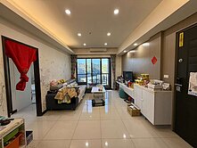 傳家藏毓景觀三房車~室内坪效佳 雙面採光