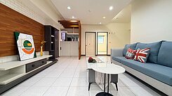 ¥永康書香學區麗晶香榭翻新大四房長期租車位			