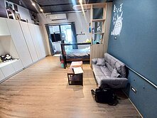 近南紡朝南邊間有陽台電梯大套房【後甲O027】