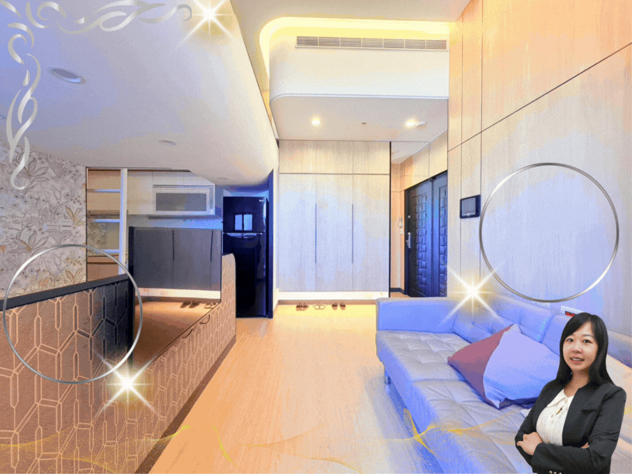 芝山捷運站新天母高樓稀有露台戶兩房車