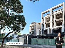 若棠獨家｜北屯正20米綠園道朝南全新臨路電梯別墅