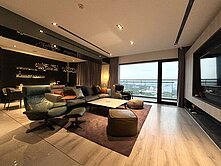 獨家★中科【德國設計得獎豪邸】★現代質感四房雙平車