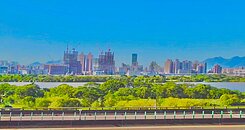 正面河景最優惠專任帝景1號正面河景四房連號雙坡平車