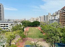 校園首排永久綠景｜輕軌站旁三房平車