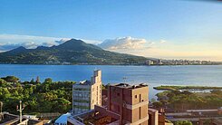 淡水捷運站如詩如畫淡水暮色觀海社區4房雙車