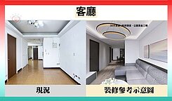 捷運~景安溫馨方正三房~同心圓子函