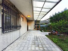 國泰三角窗百坪土地、大庭院景觀透天