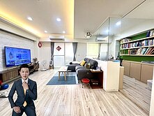 中山芳鄰－美美的三改大兩房－前後陽台