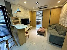 美術館高樓景觀無遮蔽精美裝潢拎包入住+平移車位