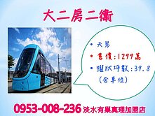 雙輕軌站※【超美天琴】★大二房二衛+車位★可以買