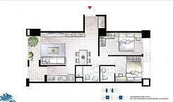 預售～公園宅公園賦兩房兩衛＋車