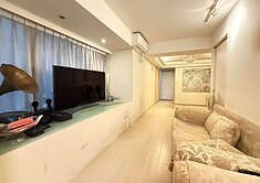 介壽國中👍稀有一層一戶電梯三房💖窗前綠蔭近公園