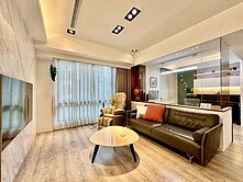 🚩* 專* 新莊副都心文學苑邊間幸福美房+坡車