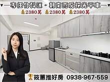 筱蕙推推案｜步行高鐵．竹科匯朝南優質兩房平車