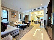 🔥沙鹿明秀公園｜臨路四房雙車電梯別墅