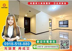 精選物件-大有商圈 梯田公園旁 新晶華二房車