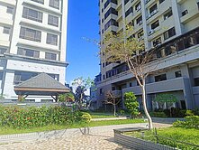 市區田園風光景觀樓層電梯大三房車