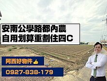 獨賣-安南公學路都內住4重劃農地C