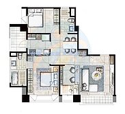南港內湖近捷運/邊間精裝/三房休旅車位