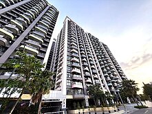 橋科水岸花園∣景觀質感〃三房平車∣青埔站