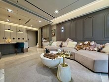 漢神巨蛋核心 | 景觀貴氣百萬裝潢三房平車輕豪邸