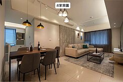 秒殺降價【樹禾院B區｜精裝視野3改2房平車】