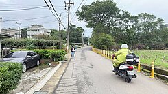 中央大學旁田+建