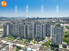 佳茂6962御景莊園高樓層4改3房｜超大客廳+平車