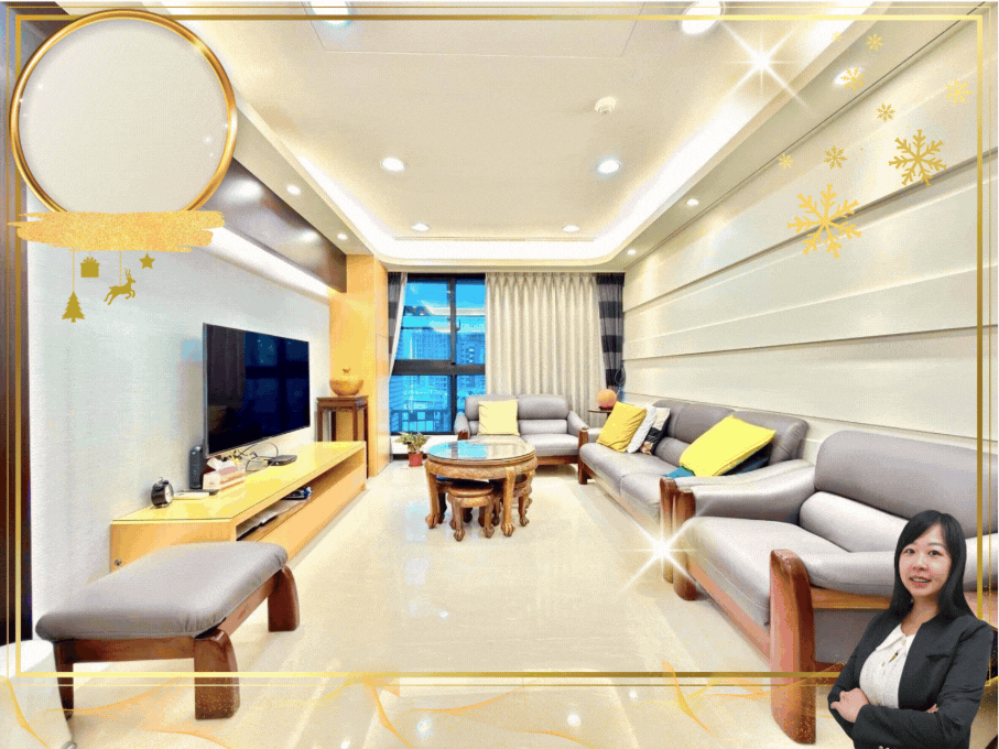 明德捷運明德國中財庫社區高樓美妝三房坡車