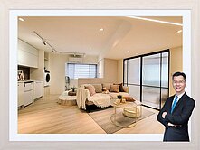 捷運鳳山站｜中華商圈｜時尚翻新1+1房