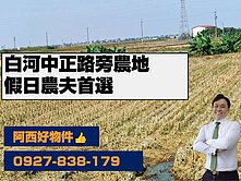 白河近中正路熱區農地