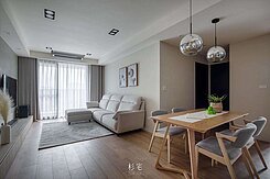 中山醫大慶商圈北歐風格高樓層室內27坪大三房平車