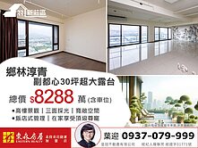 鄉林淳青副都心豪宅｜30坪超大露臺❤️超級豪宅