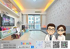 京城｜左營重劃區｜全屋三面開窗｜正三房+平移車位