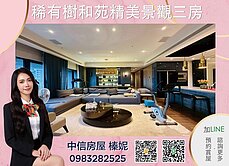 ⭐中信小姊姊⭐超稀有樹和苑高樓景觀戶