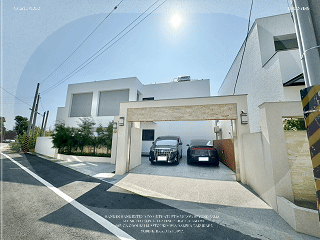 近台積電｜獨棟庭園｜輕齡豪宅｜百坪雙車庫