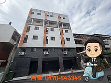 衛道中學～水湳經貿｜１４米面寬全新透天電梯２６套房