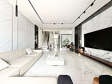 公園旁3年屋大地坪~高質感精裝超美臨路電梯別墅